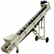 大傾角皮帶輸送機的結(jié)構(gòu)、特點