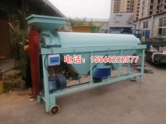黑龍江綏化水稻脫芒機廠家、水拉稻泥點去除機、220V稻種去芒機圖